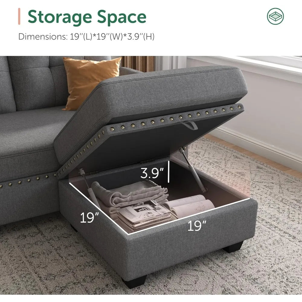 Reversible Living Room Sofa