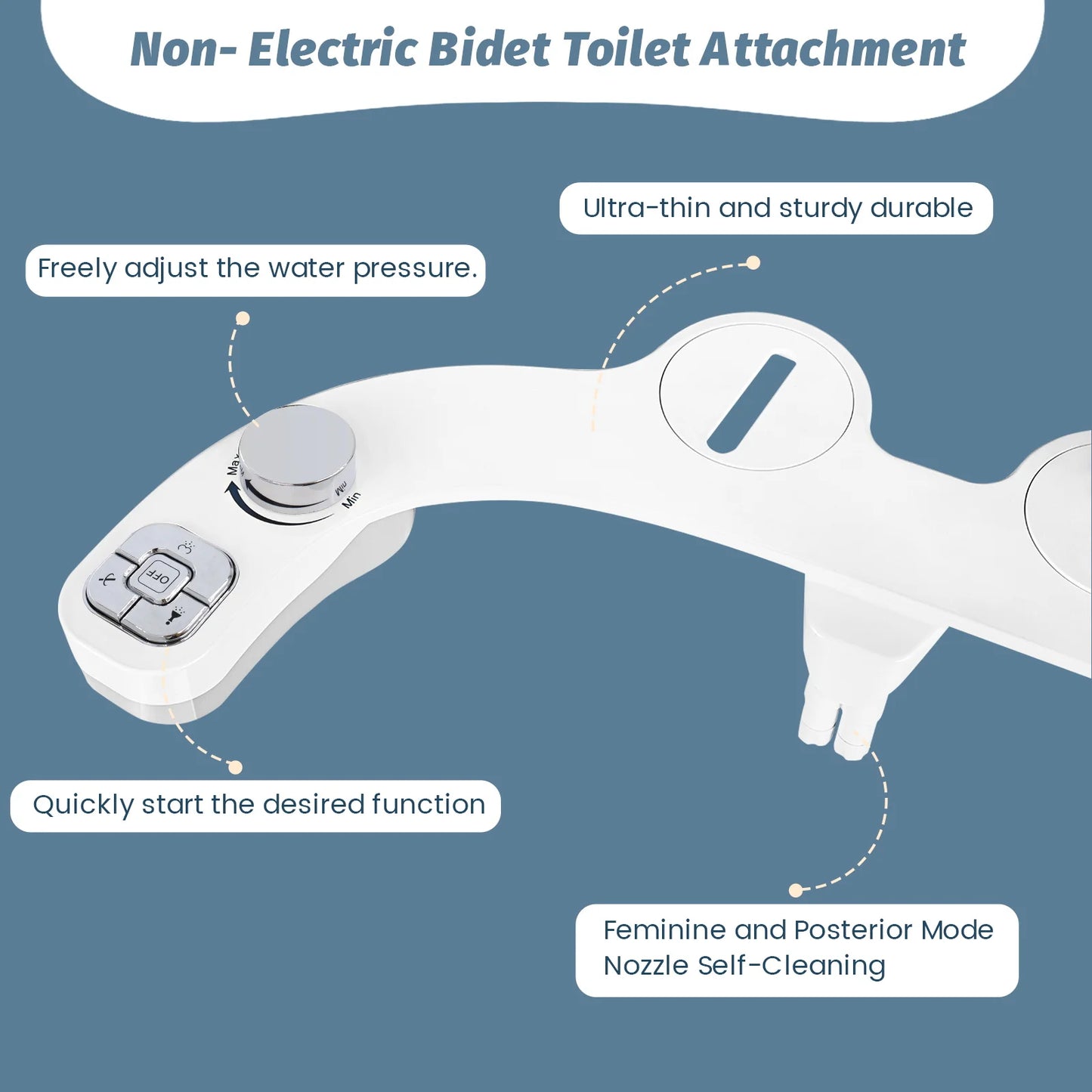 Bidet Toilet Seat Attachment Sprayer