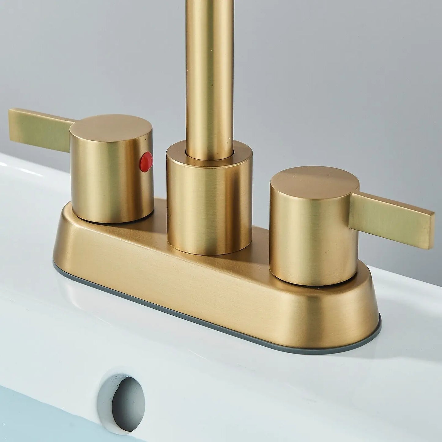 Bathroom Faucet With Pop-up Sink Drain