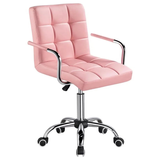 Leather Swivel Office Chair