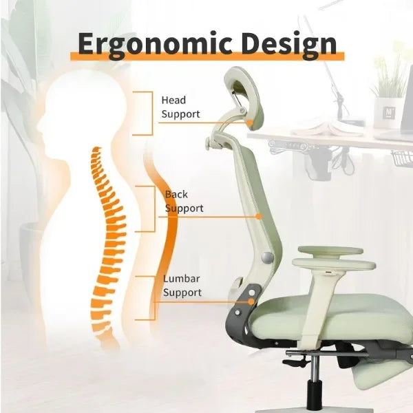 Mesh Back Foldable Ergonomic Office Chair