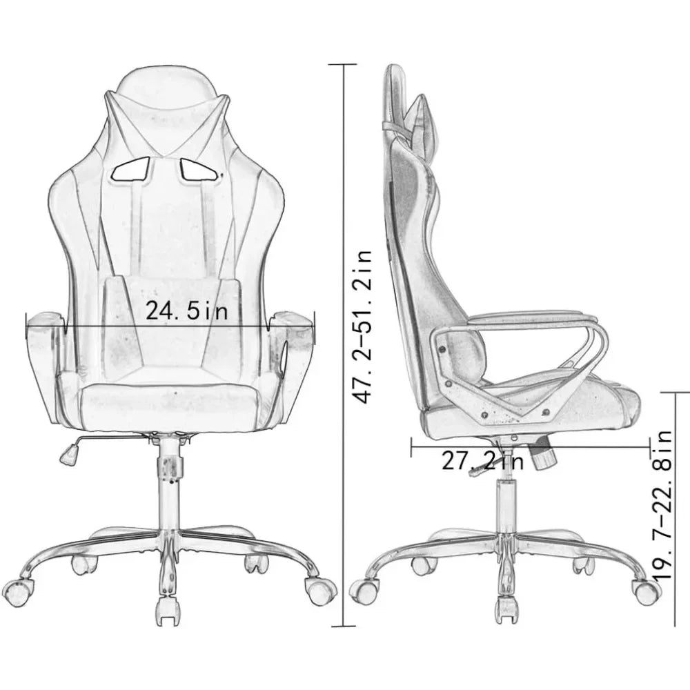 Ergonomic Executive High-Back Gaming Chair