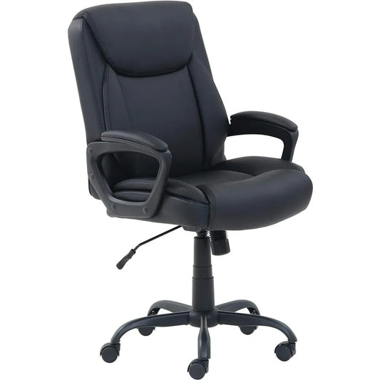 Padded Mid-Back Office Computer Chair