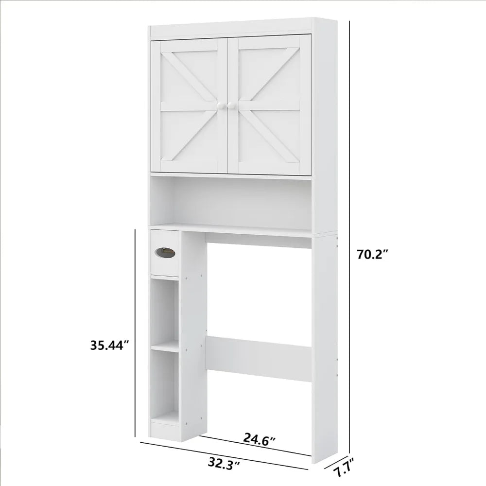 Free Standing Toilet Shelf Space Saver