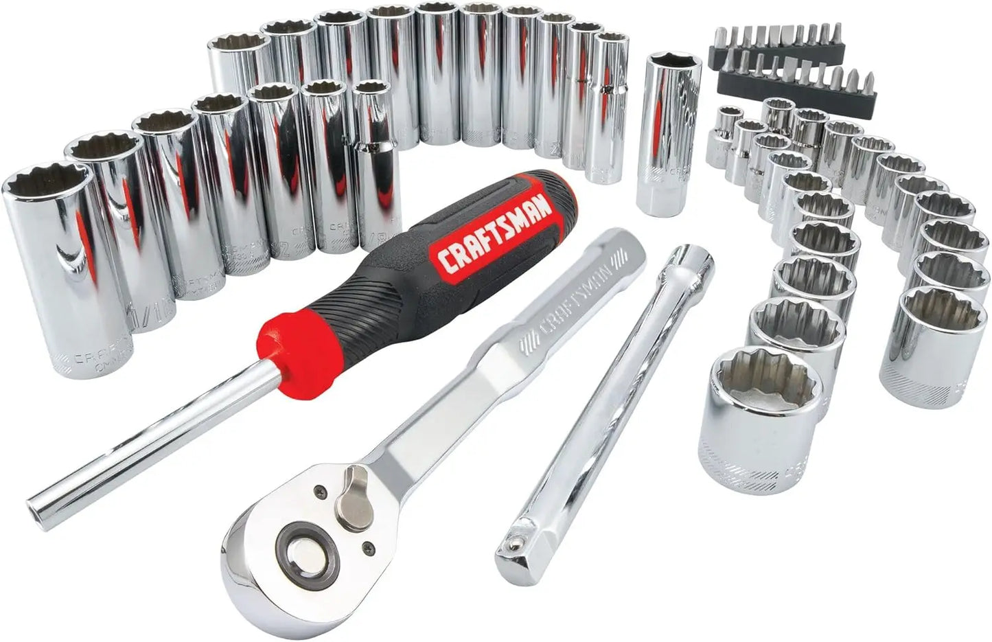 Mechanics Tool Set, 3/8 Inch Drive