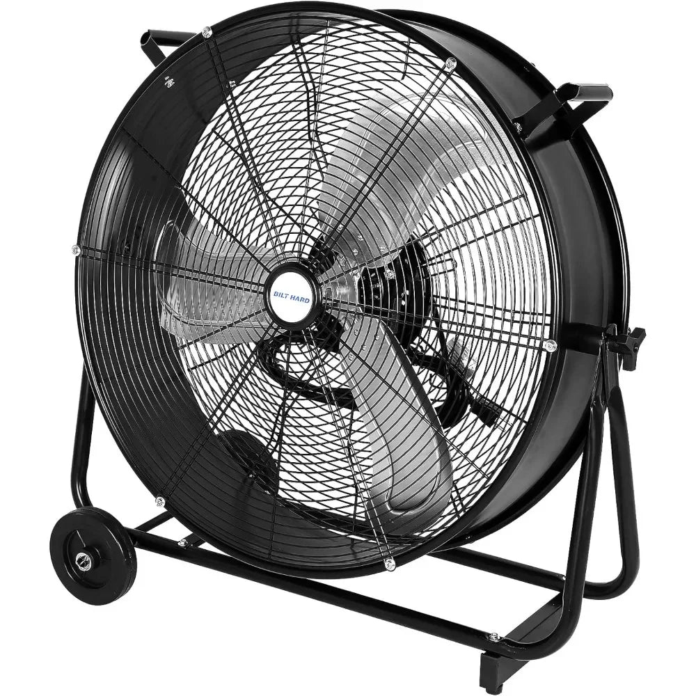 8100 CFM High Velocity Drum Fan, 3-Speed