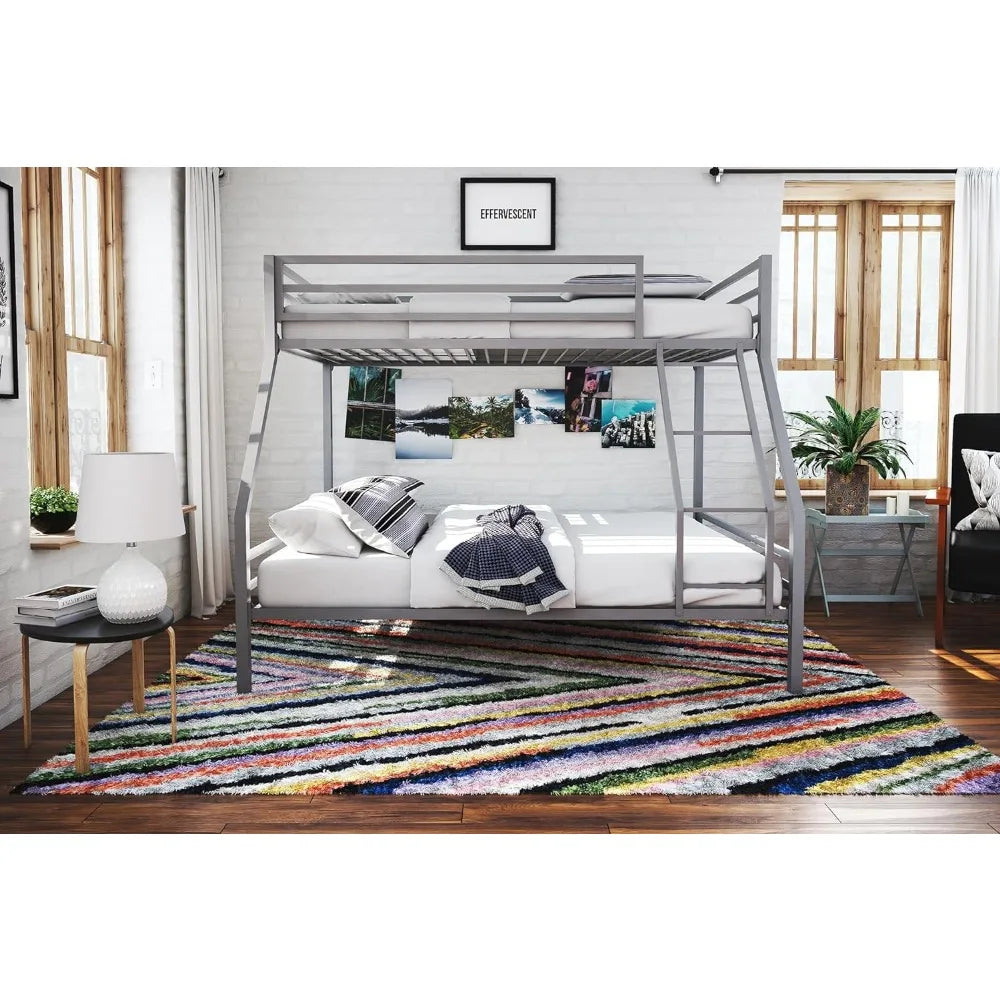 Sturdy Metal Frame Bunk Bed