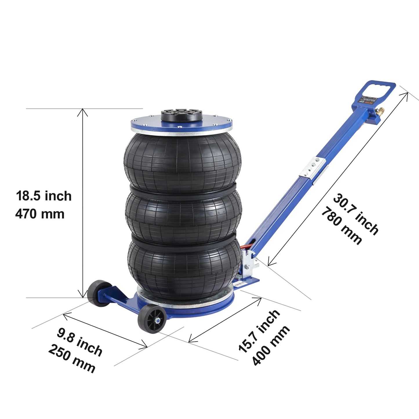 Pneumatic Jack 3 Ton/5 Ton Triple Air Bag