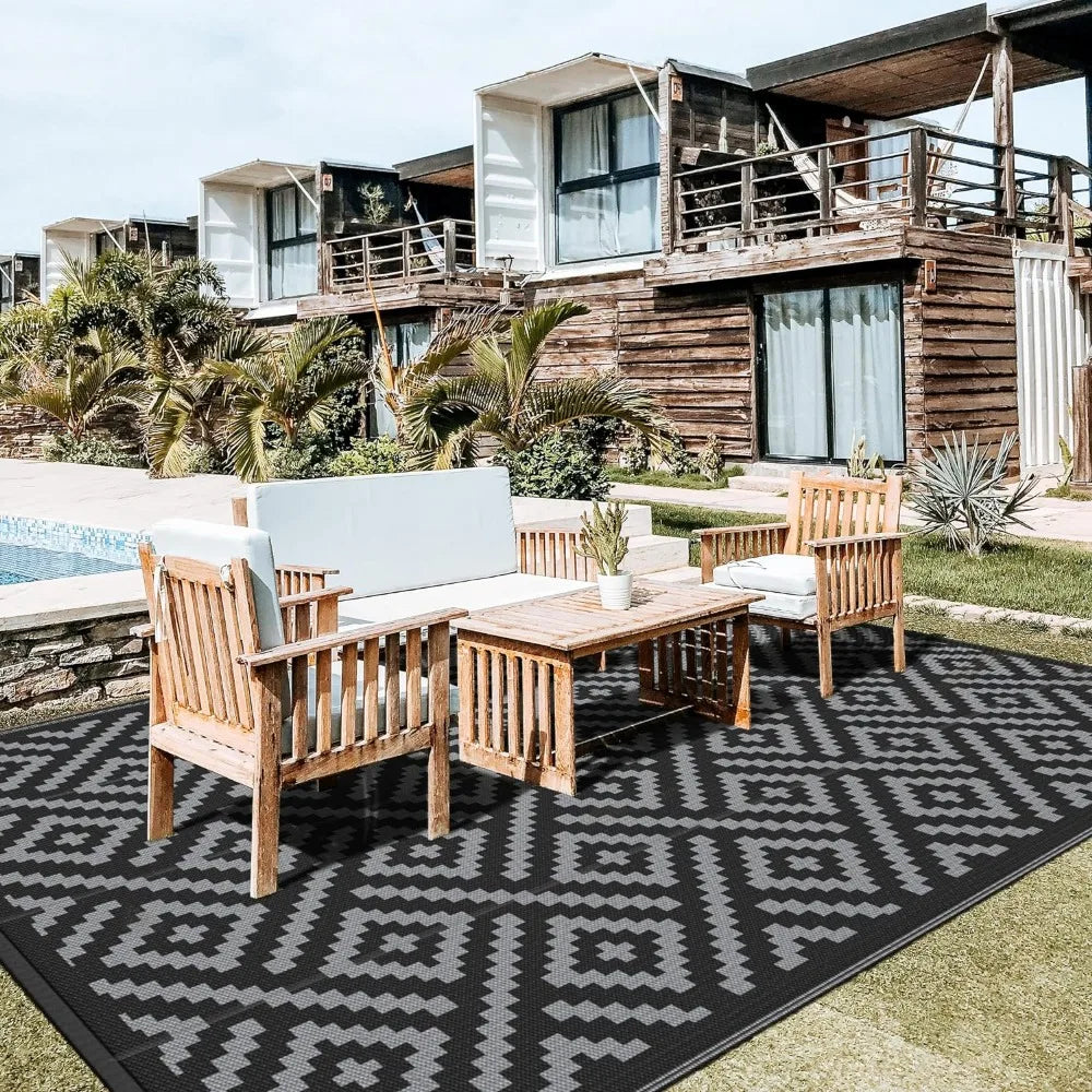 Outdoor Rug For Patio Clearance,10x14 Waterproof