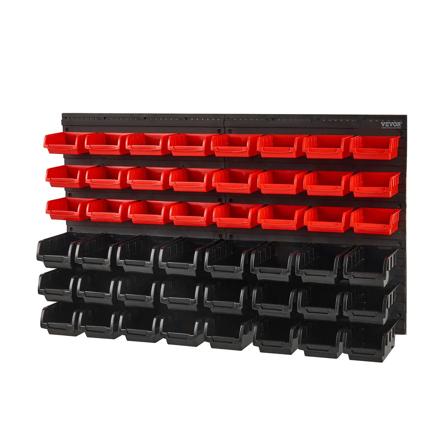 Wall Mounted Storage Bins Rack Organizer