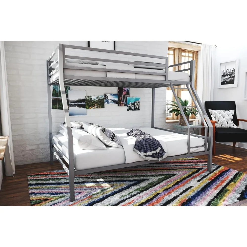 Sturdy Metal Frame Bunk Bed