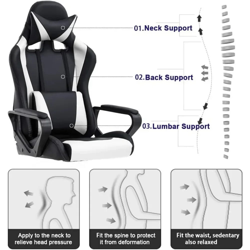 Ergonomic Executive High-Back Gaming Chair